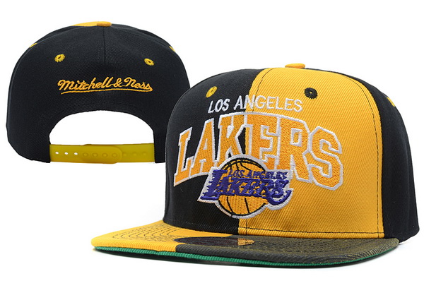 NBA Los Angeles Lakers MN Snapback Hat #61
